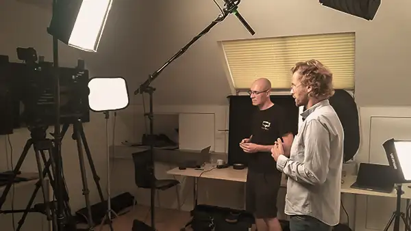 E-Kurs videos für die E-Learning-Plattform